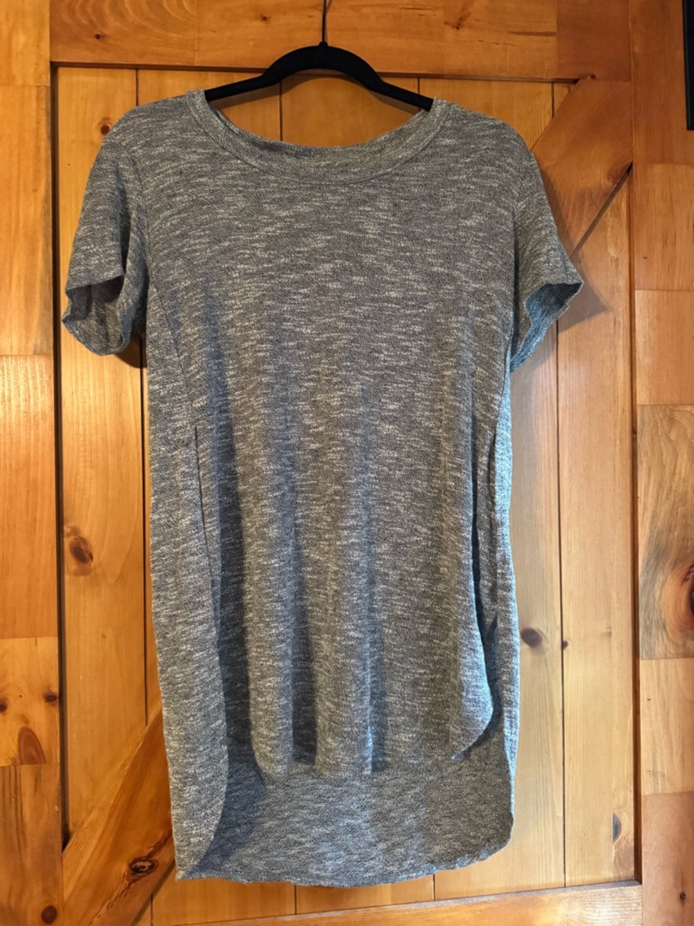 Mossimo Supply Co. Heathered Gray Short Sleeve Tee